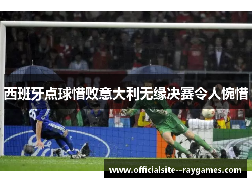 西班牙点球惜败意大利无缘决赛令人惋惜